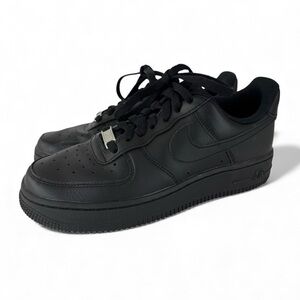 Nike Air Force 1 '07 Women’s Size 6.5 All Black Excellent Condition